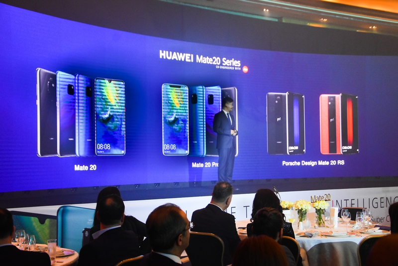 Launching of the Huawei Mate20 at Four Seasons Hotel